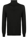 Zanone rib-trimmed roll neck jumper