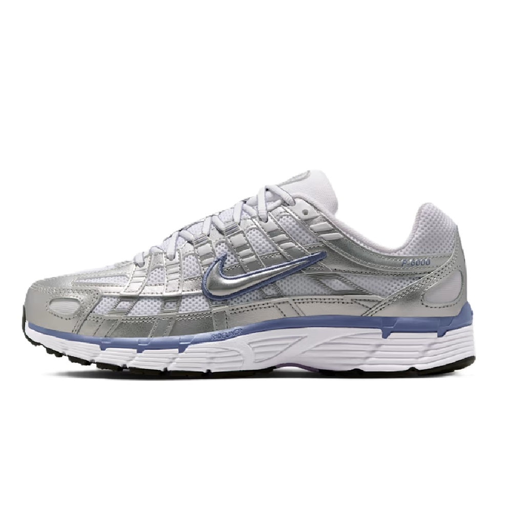 Women's Nike P-6000 Metallic Silver/World Indigo (BV1021 014)