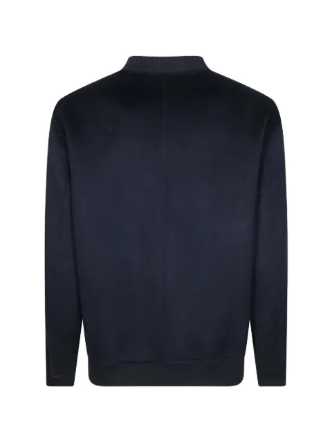 AMARÁNTO ribbed-trim bomber jacket