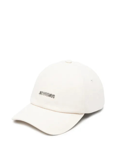 Jacquemus logo-plaque baseball cap