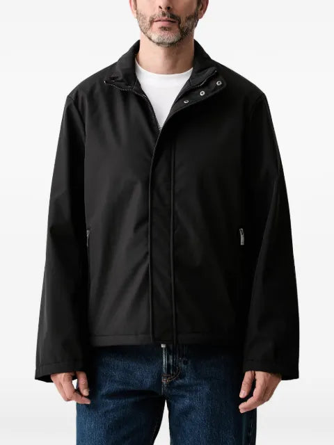 Armani Exchange high-neck zip-up jacket