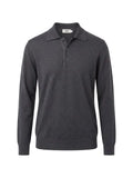 Altea fine-knit polo-collar sweater