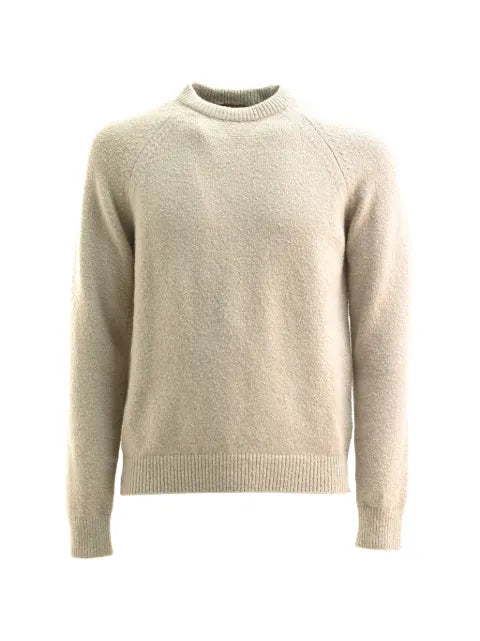 Cruna raglan-sleeve bouclé-knit sweater