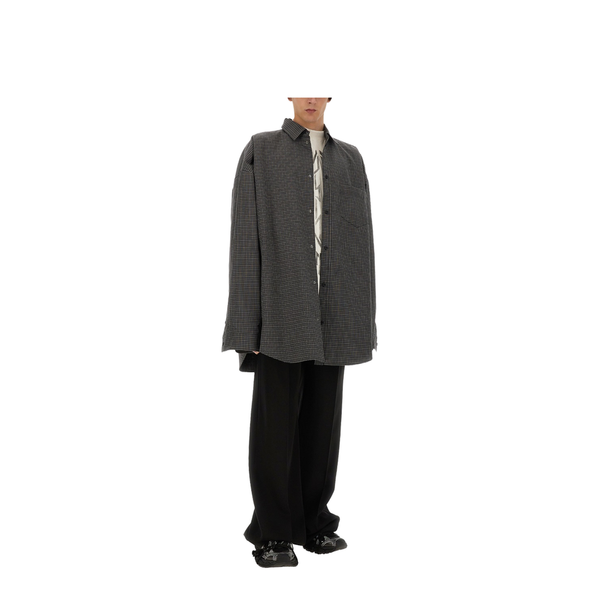 Large Fit Outerwear Shirt