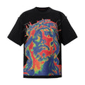 RARE PEACE 15 Decals Face Graphic T-Shirt