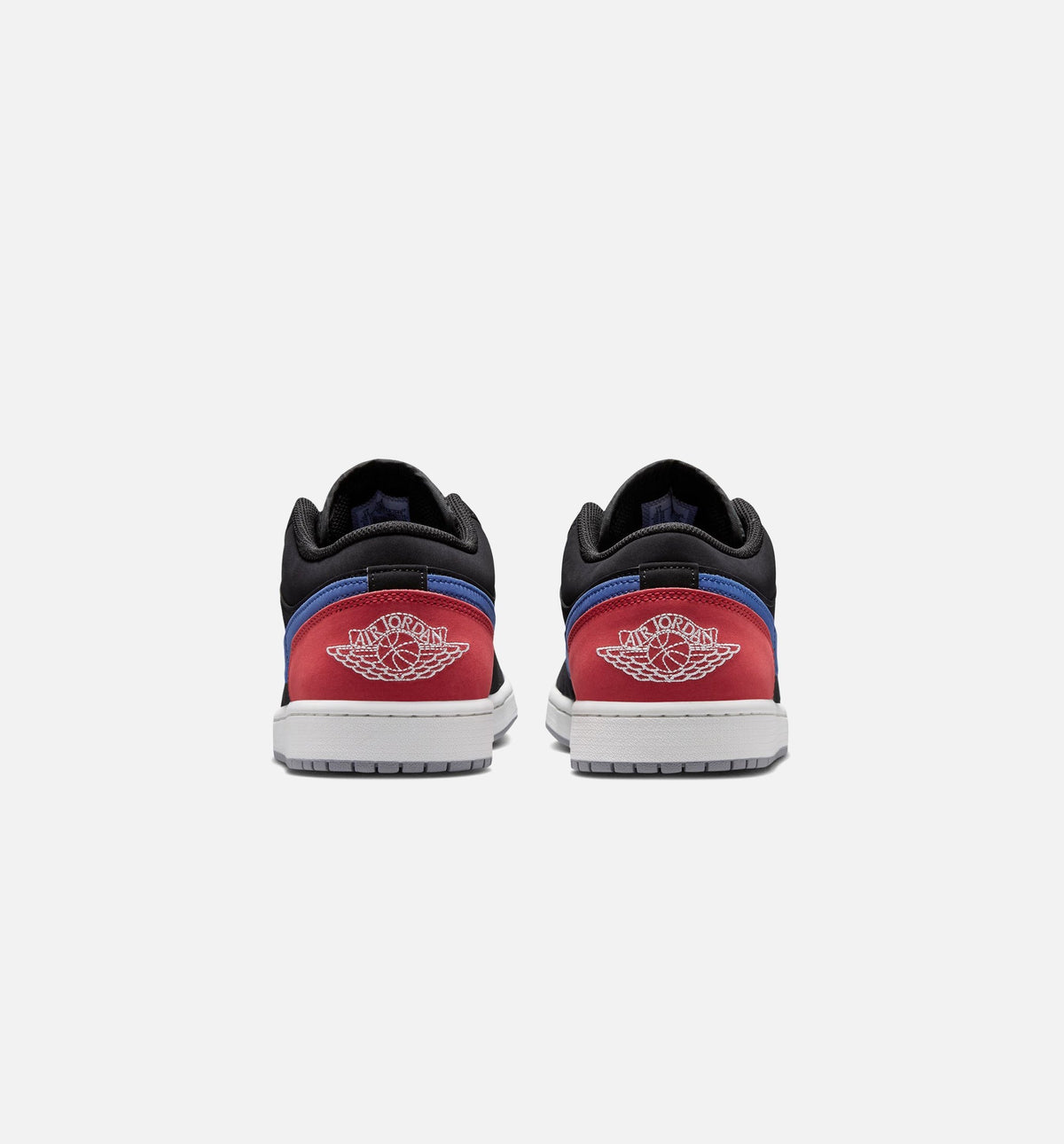 Air Jordan 1 Low Men's Shoes - Black/White/True Blue/Red