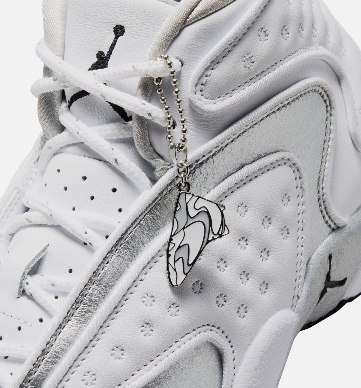 Air Jordan OG – Women's Lifestyle Shoe in White/Black/Metallic Silver