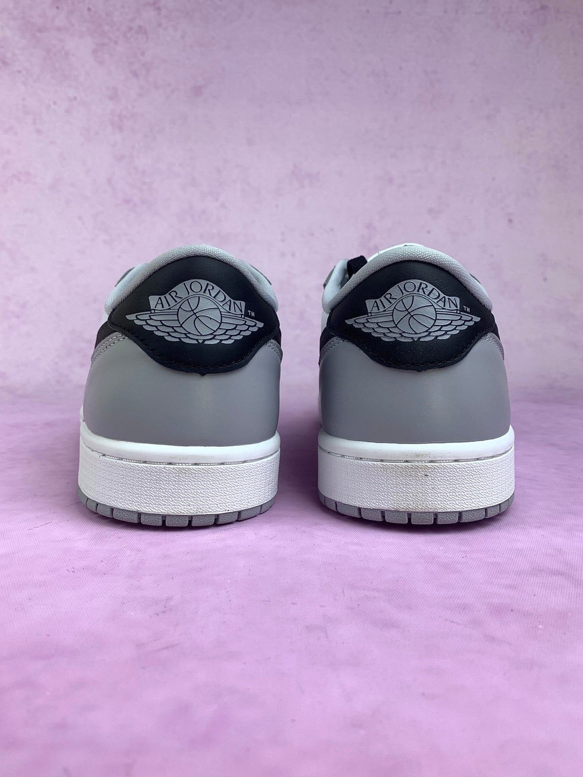 Air Jordan 1 Low Barons Wolf Grey Unisex Sneakers CZ0790-110